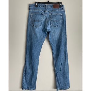 Hollister Mens Jeans Slim Straight Epic Flex W 33 x 32